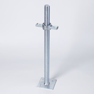 Hot Selling Stable Reinforcement Steel Jack Stand for Scaffolding Economical Base Jack Base High Ladder Scaffolding Parts