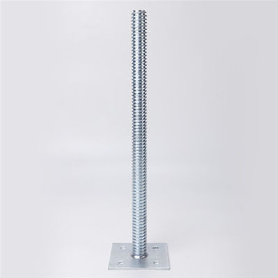 Ρυθμίσιμη βάση βίδα Jack Scaffolding Jack Base Προσαρμοσμένο μέγεθος Jack Base